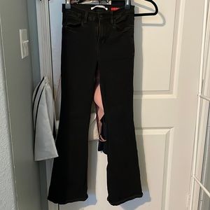 Black flair jeans
